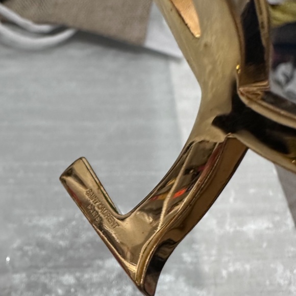 Saint Laurent YSL Monogram Gold Bracelet - Picture 6 of 14